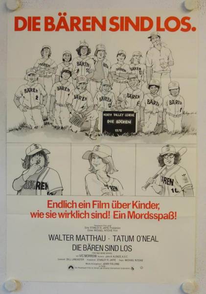 Die Bären sind los originales deutsches Filmplakat